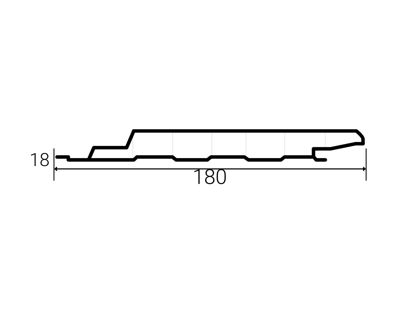 Proefstuk Novalit rondkant 148 mm