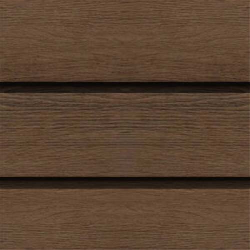 OUTLET - 28,16 m2 Novalit Rondkant 148mm Toffee Twinlook